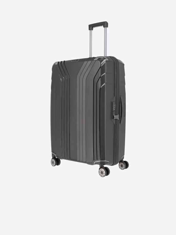 Travelite Komplet potovalnih kovčkov Travelite Elvaa 4w L Black