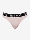 Styx Bele ženske tangice Styx
