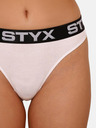 Styx Bele ženske tangice Styx