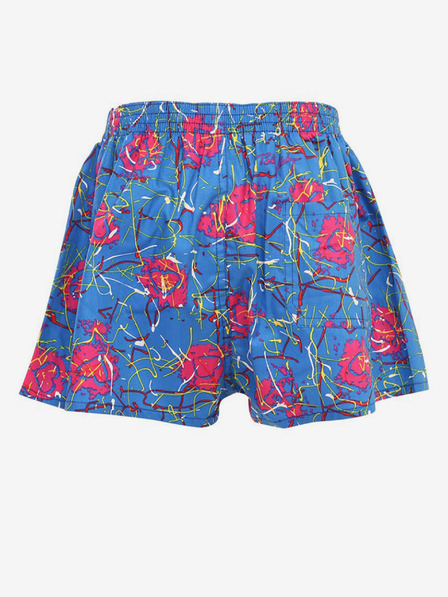 Styx Roza in modre vzorčaste hlače za dečke Styx art Jáchym hearts