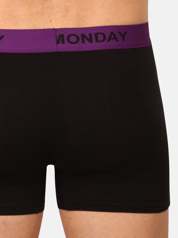 Nedeto Komplet sedmih moških boksaric v črni barvi Nedeto