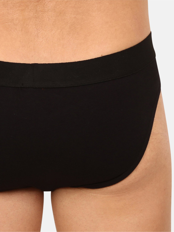 Nedeto Komplet sedmih moških hlačk v črni barvi Nedeto