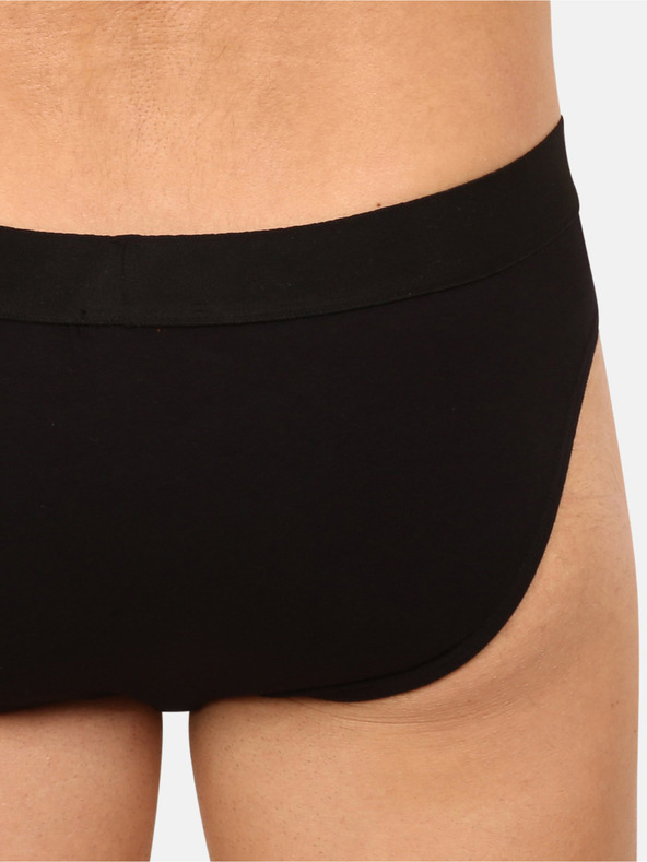 Nedeto Komplet treh moških hlačk v črni barvi Nedeto