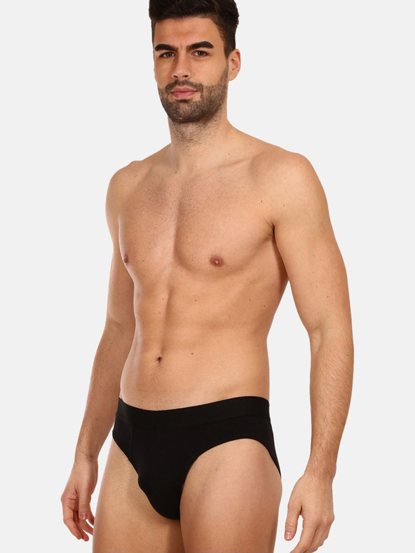 Nedeto Komplet petih moških hlačk v črni barvi Nedeto