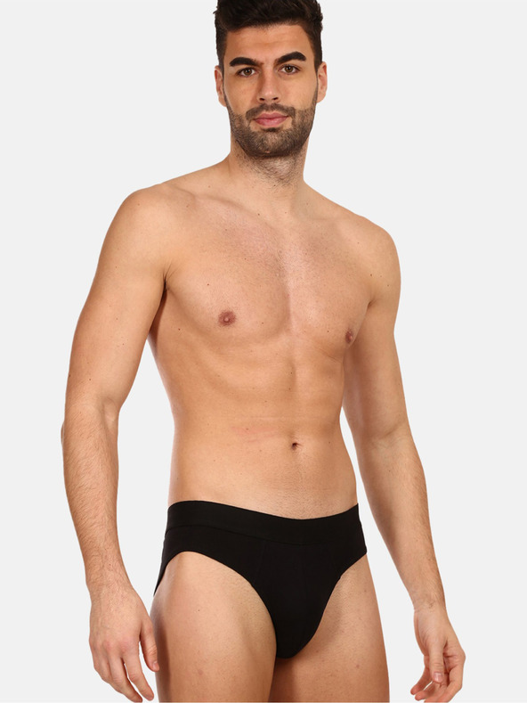 Nedeto Komplet petih moških hlačk v črni barvi Nedeto