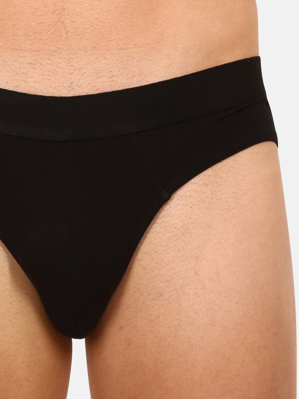 Nedeto Komplet petih moških hlačk v črni barvi Nedeto