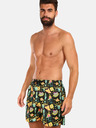 Styx Rumeno-črne moške vzorčaste kopalke Styx