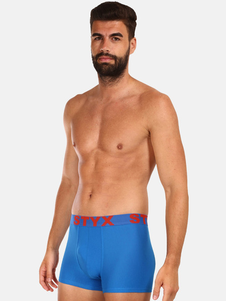 Styx Modre moške bokserice Styx