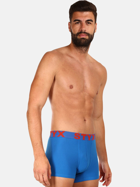Styx Modre moške bokserice Styx