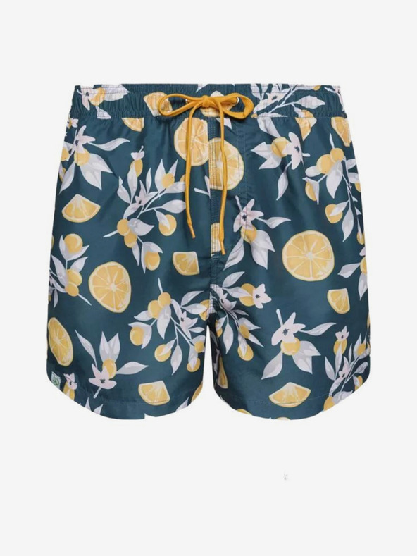 Dedoles Rumeno-modre moške vesele kopalke Dedoles Pomaranče