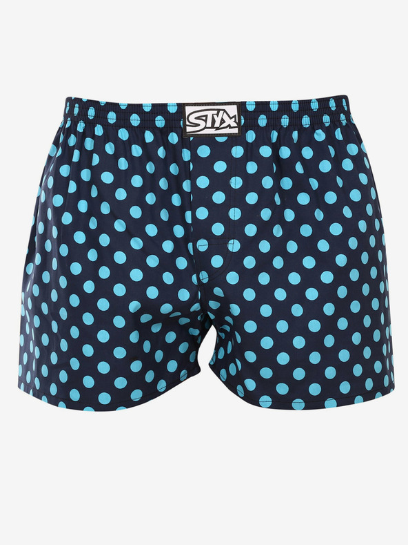 Styx Temno modre moške hlače s pikami Styx