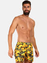 Styx Kaki-rumene moške vzorčaste boksarice Styx