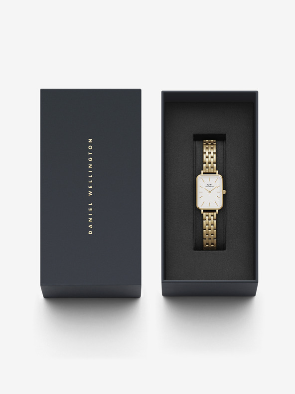 Daniel Wellington Daniel Wellington ženska ura v zlati barvi Daniel Wellington ura QUADRO