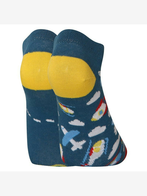 Dedoles Temno modre otroške zabavne nogavice Dedoles letala