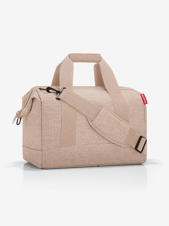 Reisenthel Beige Reisenthel Allrounder M Twist Coffee Potovalna torba za ženske