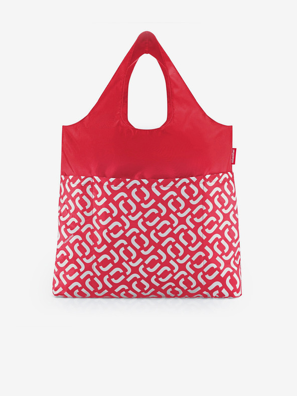 Reisenthel Reisenthel Mini Maxi Shopper Plus rdeča nakupovalna torba z vzorcem