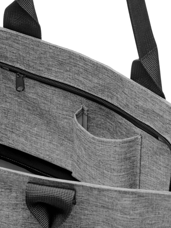 Reisenthel Reisenthel Shopper E1 Siva črtasta nakupovalna torba