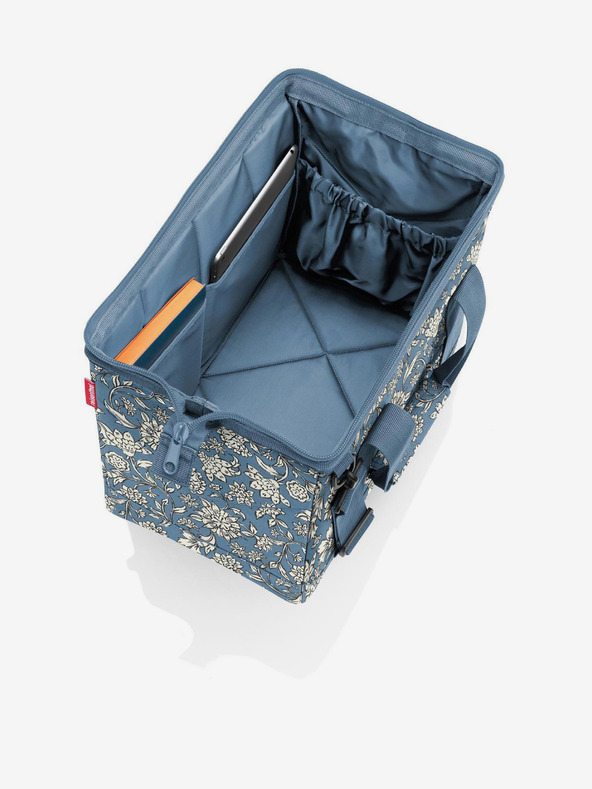Reisenthel Modra ženska cvetlična potovalna torba Reisenthel Allrounder M Dahlia
