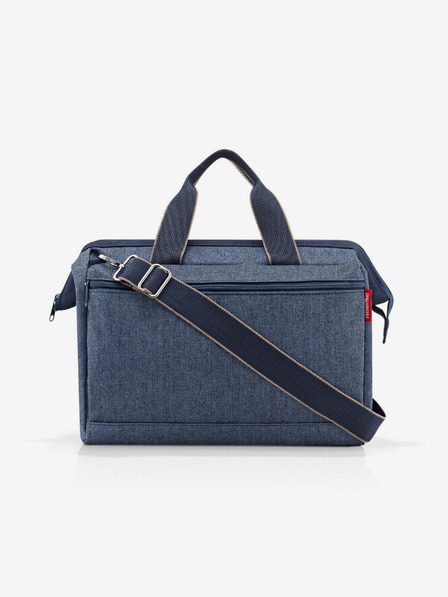 Reisenthel Reisenthel Allrounder S Pocket Herringbone Temno modra potovalna torba