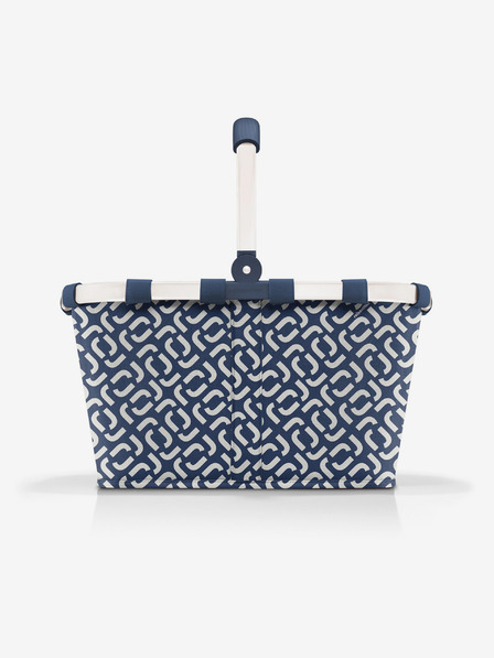 Reisenthel Temno modra vzorčasta torba Reisenthel Frame Signature Navy