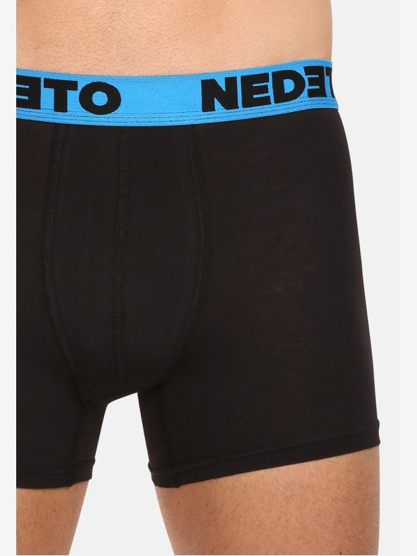 Nedeto Komplet treh moških boksaric v črni barvi Nedeto