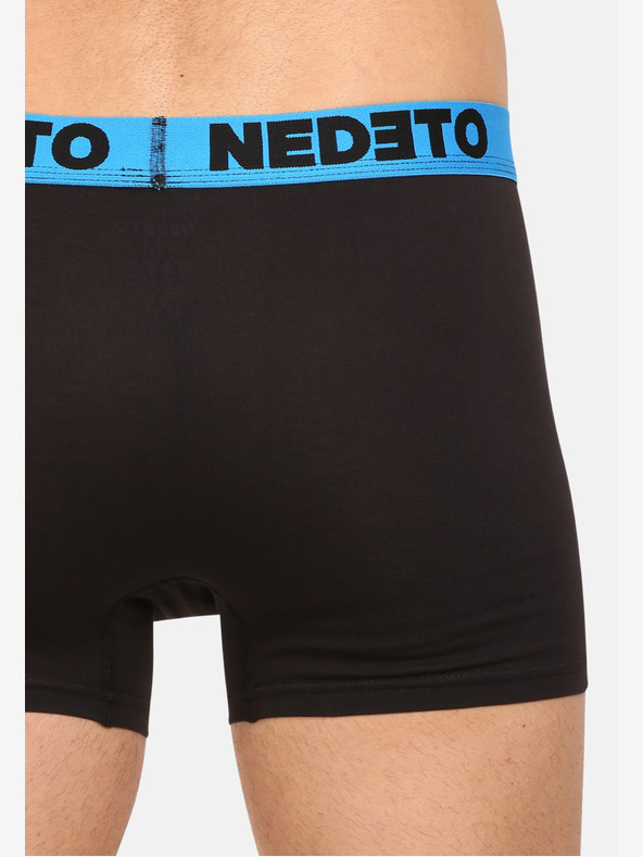 Nedeto Komplet petih moških boksaric v črni barvi Nedeto