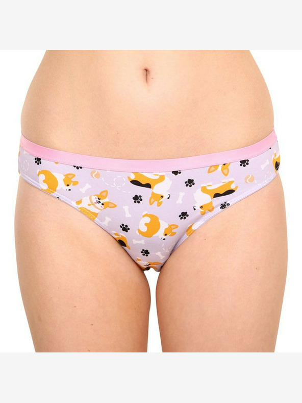 Dedoles Komplet treh - veselih ženskih hlačk Dedoles