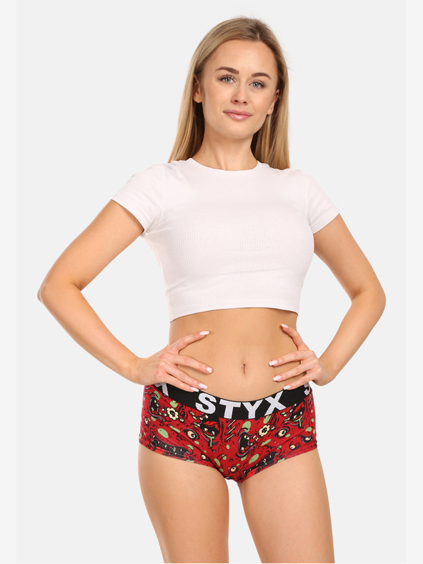 Styx Ženske spodnjice Styx art z nogo za zombije