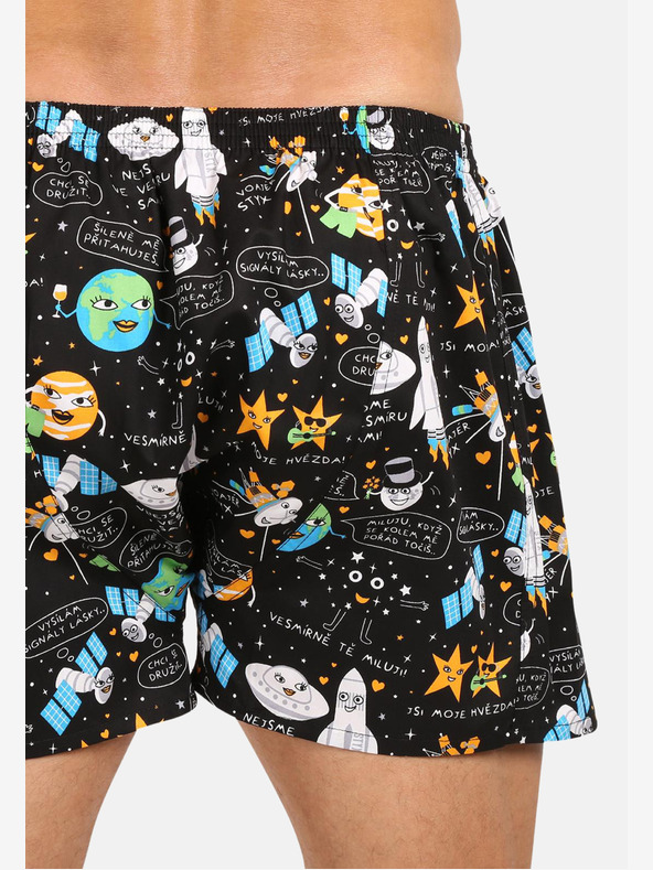 Styx Moške hlače Styx art klasične elastične vesoljske hlače