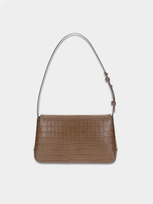 Elega Rjava Elega Dundee Ženska torbica s poklopcem