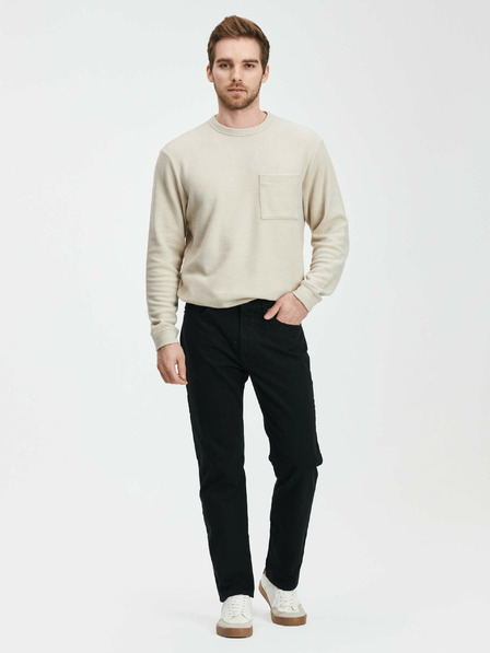 GAP Džínsy rovné Twill GAP
