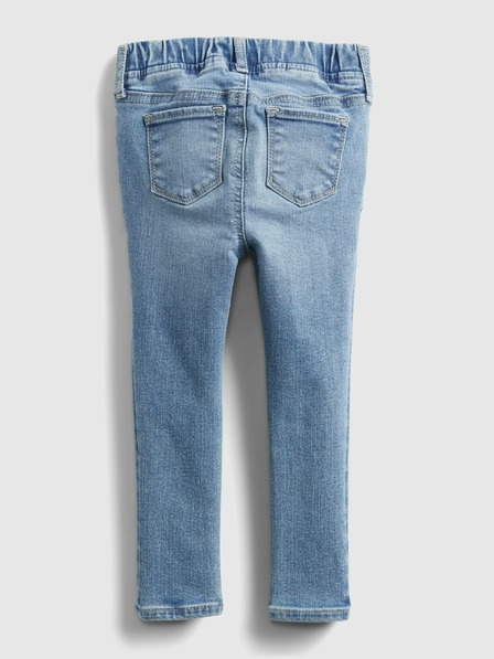 GAP Detské džínsy Distressed Jeggings GAP