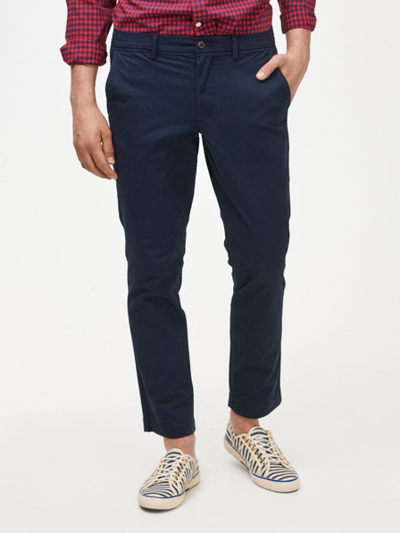 GAP Khaki slim fit hlače GapFlex GAP