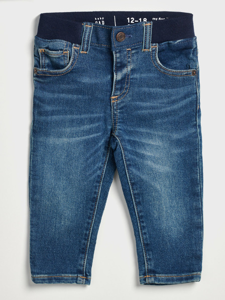 GAP Detské džínsy slim organické GAP