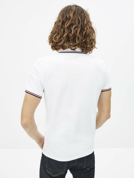 Celio Bela moška polo majica Celio Necetwo