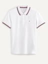 Celio Bela moška polo majica Celio Necetwo