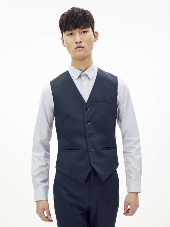 Celio Temno modri telovnik Celio Rugidiam