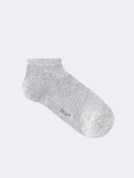 Celio Svetlo sive nogavice Celio Minfunky