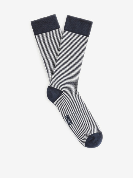 Celio Temno modre črtaste nogavice Celio Vicaire