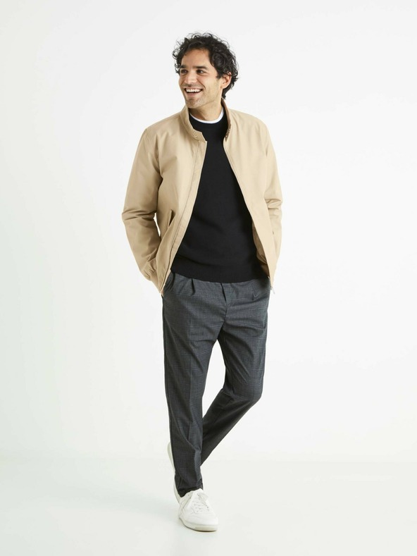 Celio Črn moški pulover Celio Bepic