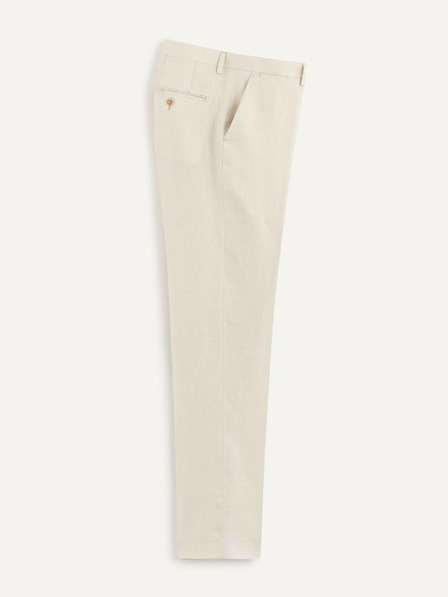 Celio Lanene hlače za obleko Bohot2 Celio
