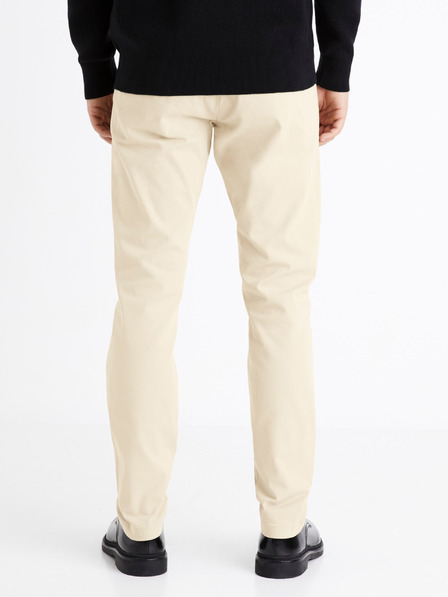 Celio Bež moške hlače chino Celio Tocharles