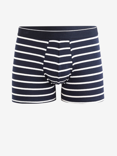 Celio Temno modre črtaste moške boksarice Celio Mitch