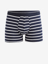Celio Temno modre črtaste moške boksarice Celio Mitch