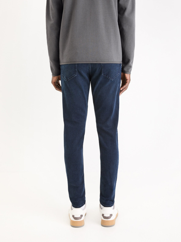 Celio Temno modre oprijete kavbojke Celio Foskinny