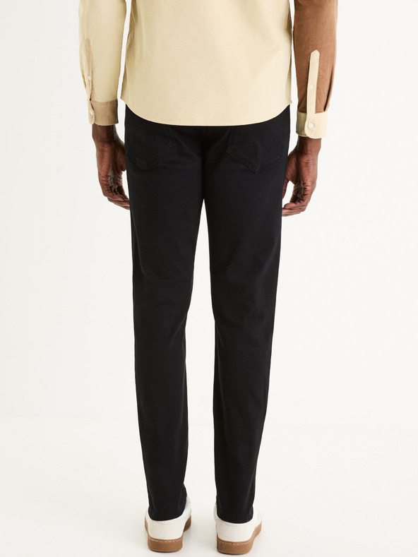 Celio Črne moške kavbojke tankega kroja Celio Dow