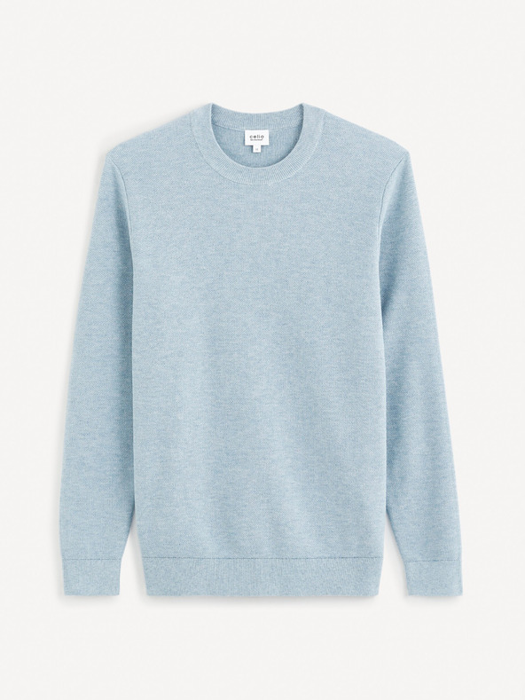 Celio Svetlo modra moška osnovna jopa Celio Bepic