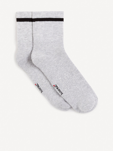 Celio Svetlo sive moške nogavice Celio Gihalf