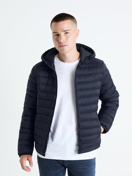 Celio Temno modra moška prešita jakna Celio Fububble