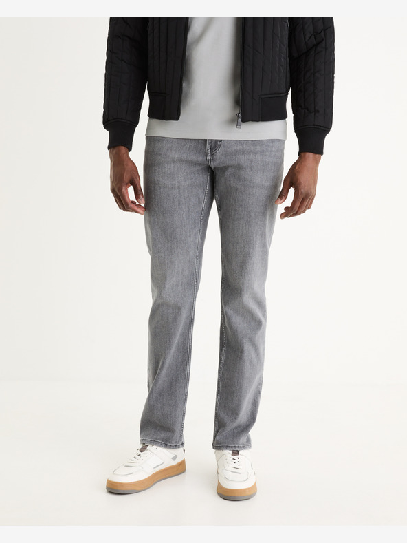 Celio Sive moške kavbojke ravnega kroja Celio C15